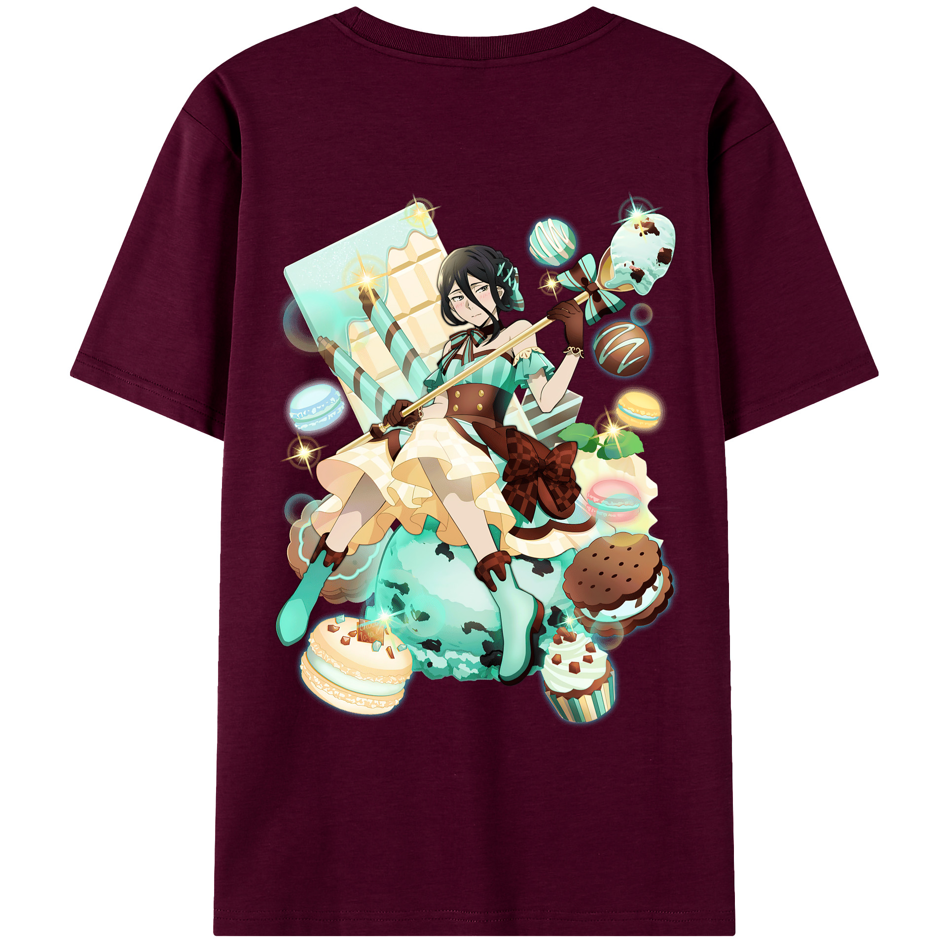 （画像用） 文豪ストレイドッグス Bungo Stray Dogs レディース半袖Tシャツ(バックプリント)